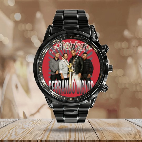 Discover 2024 Aventura Tour, Cerrando Ciclos Graphic Calendar Steel Band Watch