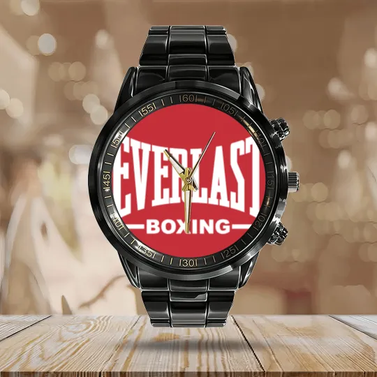 Discover Everlast Boxing Calendar Steel Band Watch
