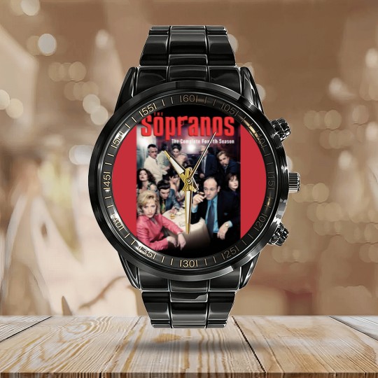 Discover Sopranos Calendar Steel Band Watch Sopranos Stickers Sticker Calendar Steel Band Watch