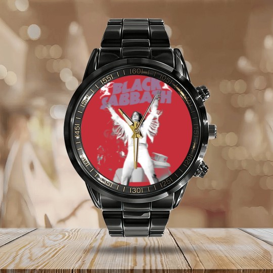Discover Black sabbath , Vintage Black Sabbath Calendar Steel Band Watch, Country music Black sabbath concert