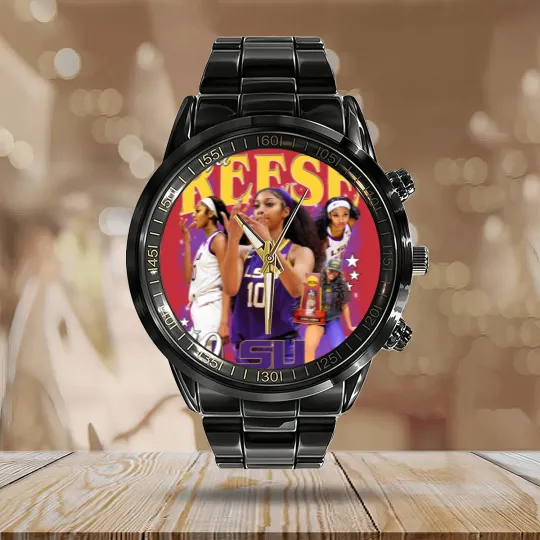Discover Angel Reese Vintage Calendar Steel Band Watch