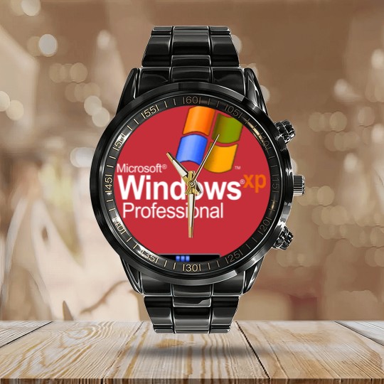 Discover Windows XP Calendar Steel Band Watch