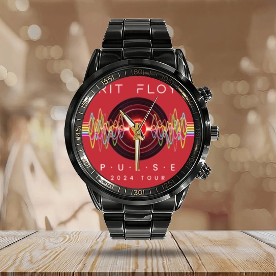 Discover Brit Floyd Pulse 2024 Tour Calendar Steel Band Watch