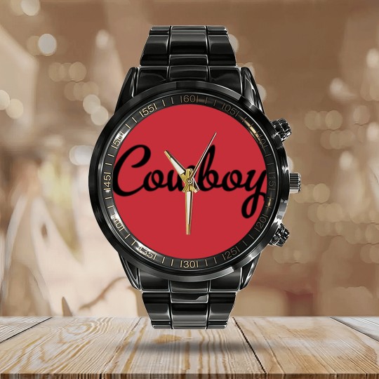 Discover Cowboy Calendar Steel Band Watch, Cowboy Calendar Steel Band Watch