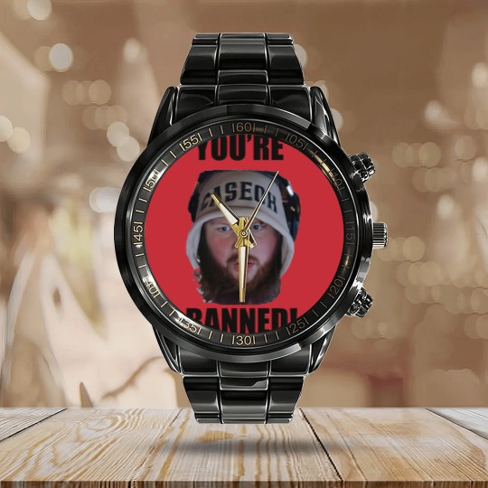 Discover You're Banned CaseOh Calendar Steel Band Watch, CaseOh Meme