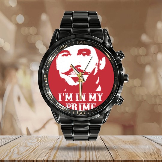 Discover Im In My Prime - Im In My Prime - Calendar Steel Band Watch