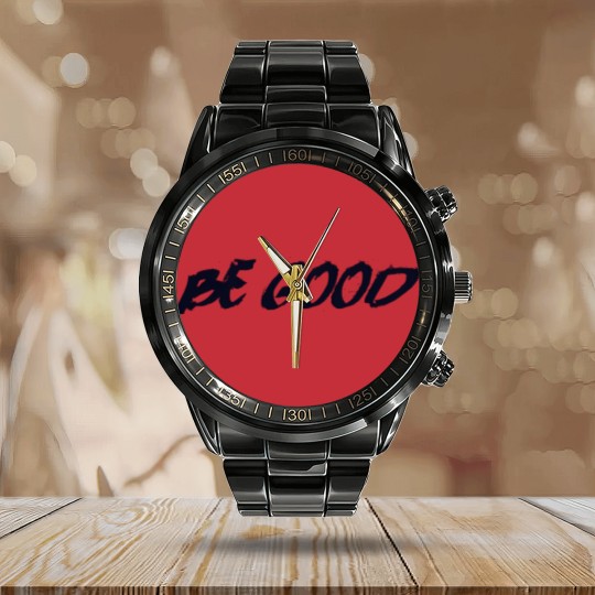 Discover be good Calendar Steel Band Watch