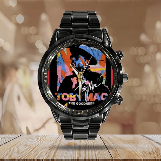 Discover Toby Mac Tour Calendar Steel Band Watch, TobyMac The Goodness Signature Calendar Steel Band Watch Calendar Steel Band Watch