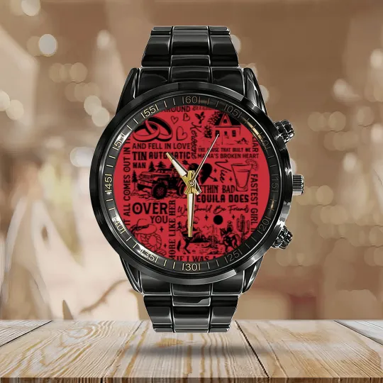 Discover Miranda Calendar Steel Band Watch - Country Music Calendar Steel Band Watch Women - lambert Tou