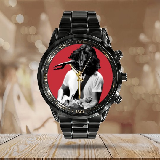 Discover Chris Cornell  Rock music  Gift Calendar Steel Band Watch