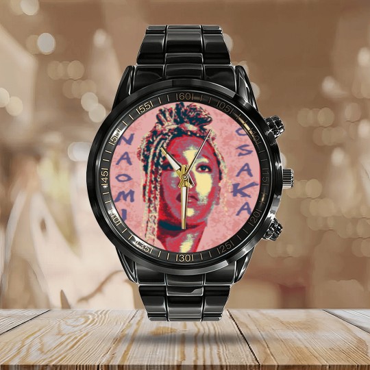 Discover Naomi Osaka (2) Calendar Steel Band Watch
