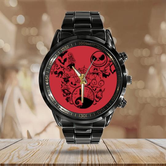Discover Nightmare Before Christmas Calendar Steel Band Watch