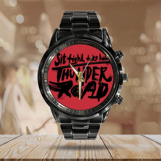 Discover Thunder Road Calendar Steel Band Watch