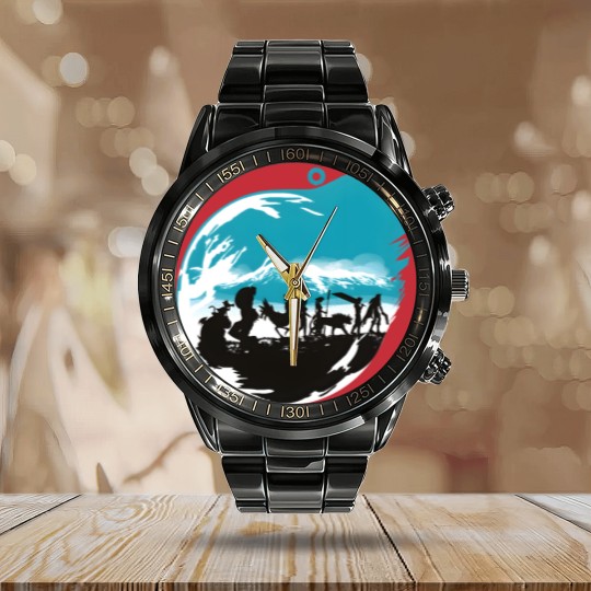 Discover FELLOWSHIP OF THE FANTASY Calendar Steel Band Watch