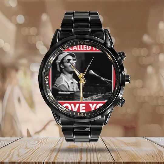 Discover I Just Called To Say I Love You Stevie Wonder Gift Calendar Steel Band Watch