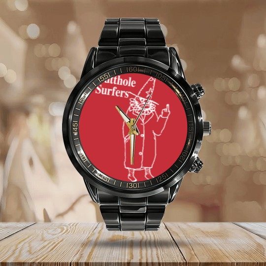 Discover Butthole Surfers Clown Music Rock - Butthole Calendar Steel Band Watch