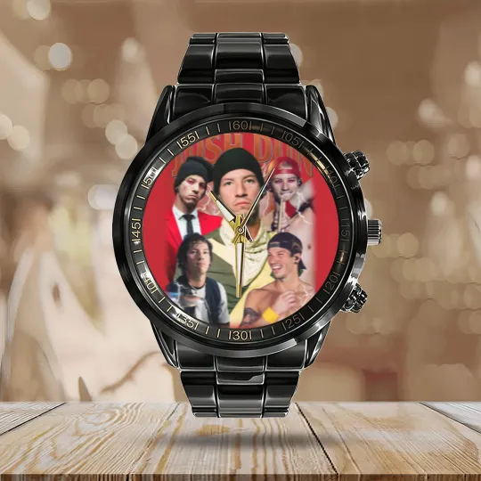 Discover Josh Dun Calendar Steel Band Watch