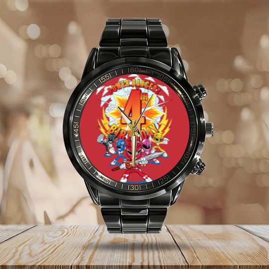 Discover Calendar Steel Band Watch