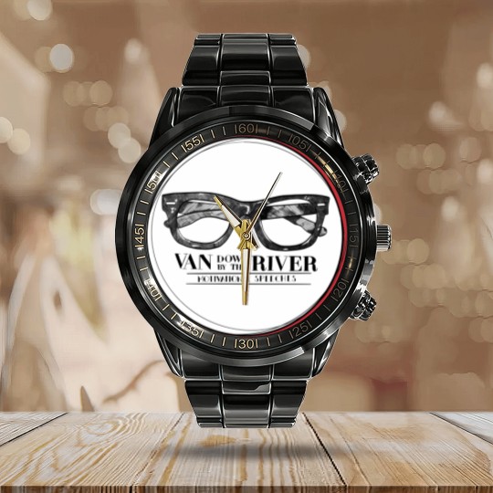 Discover River Motivational Speeches - Van Down By The River - Calendar Steel Band Watch
