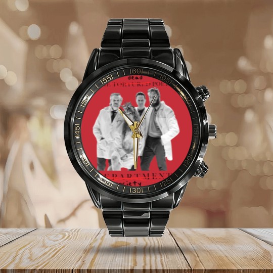 Discover Tortured Poets Department x Dead Poets Society - TTPD - Unisex Calendar Steel Band Watch