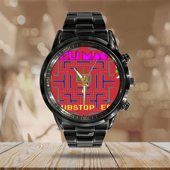 Discover Eli-Mac Calendar Steel Band Watch