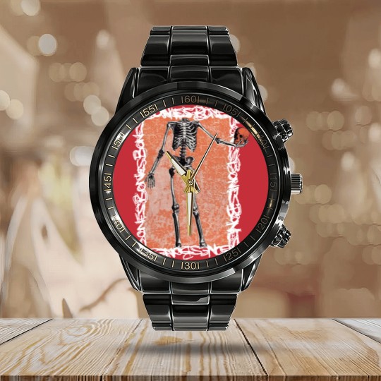 Discover Vintage Bones Imagine Dragons Calendar Steel Band Watch, Bones Imagine Dragons Calendar Steel Band Watch
