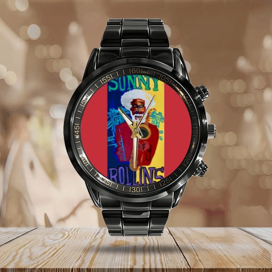 Discover Sonny Rollins Calendar Steel Band Watch