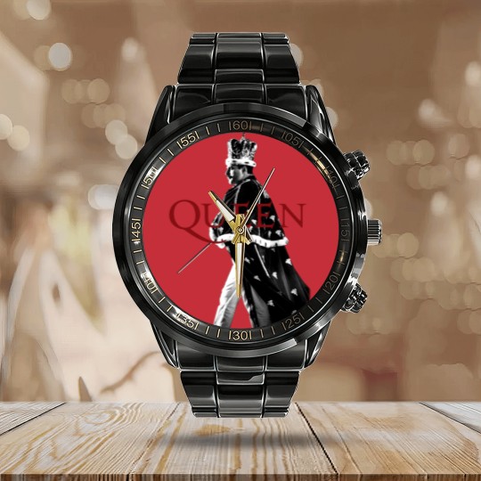Discover Queen Freddie Mercury Live in Concert Calendar Steel Band Watch