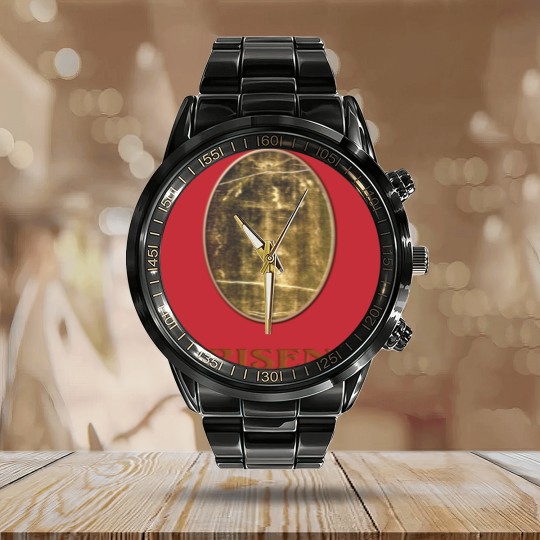 Discover Shroud of Turin Calendar Steel Band Watch