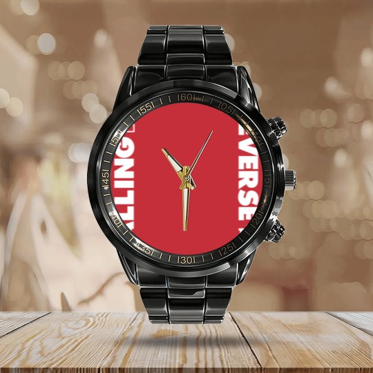 Discover Falling In Reverse Reaper  Merchandise Calendar Steel Band Watch