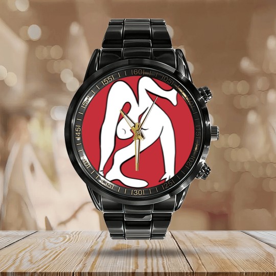 Discover Picasso - Black and White #1 - Picasso - Calendar Steel Band Watch