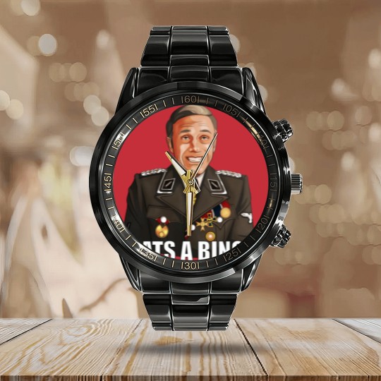 Discover Thats a BINGO Calendar Steel Band Watch