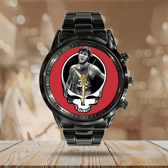 Discover Bill Walton Calendar Steel Band Watch - Rip Grateful Big Bill Walton Dead Calendar Steel Band Watch