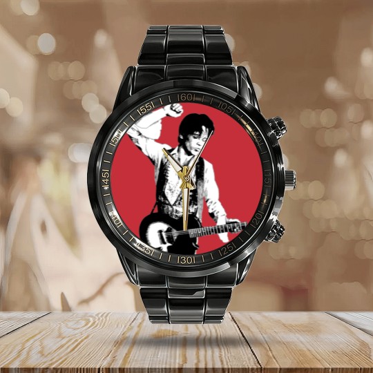Discover John Mellencamp - John Mellencamp - Calendar Steel Band Watch