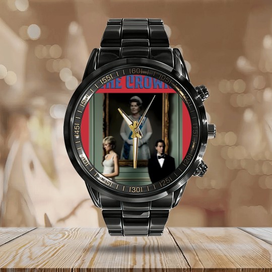 Discover The Crown Calendar Steel Band Watch, The Crown Calendar Steel Band Watch, The Crown Movie, Cult Movie Calendar Steel Band Watch