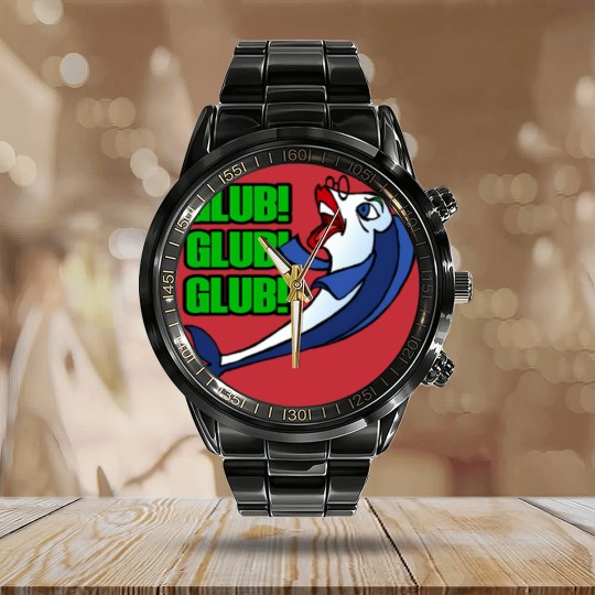 Discover The Incredible Mr. Limpet Glub Glub Glub Calendar Steel Band Watch