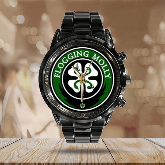 Discover Flogging Molly Calendar Steel Band Watch