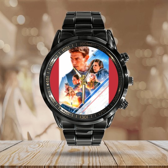 Discover Mission impossible deadreckoningClassic Calendar Steel Band Watch