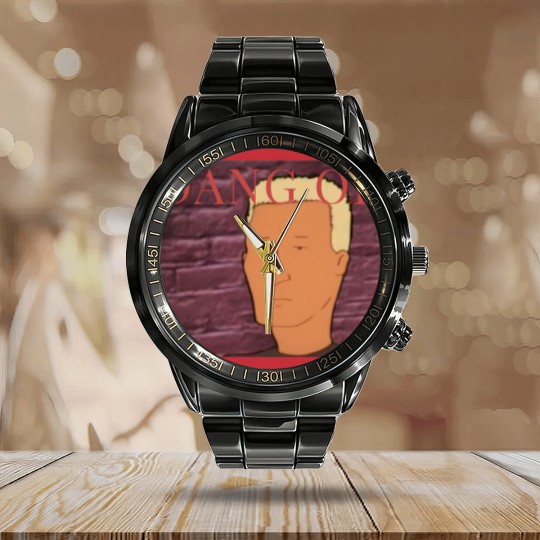 Discover Dang Ol Boomhauer Calendar Steel Band Watch