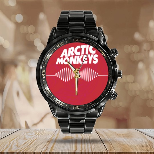 Discover Arctic Monkeys The Car' Album Calendar Steel Band Watch
