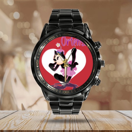 Discover Ortensia Love Calendar Steel Band Watch