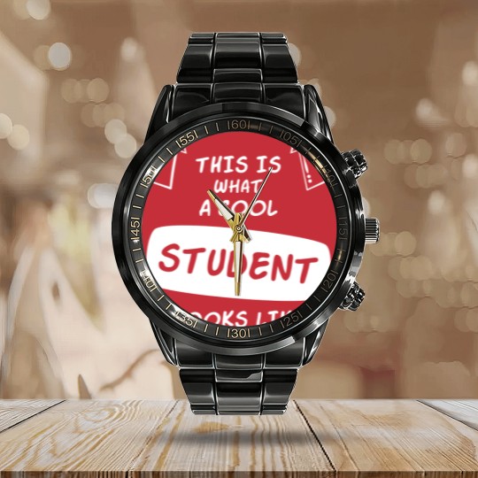 Discover Student - Student - Calendar Steel Band Watch
