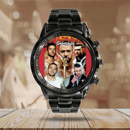 Discover Justin Timberlake Calendar Steel Band Watch