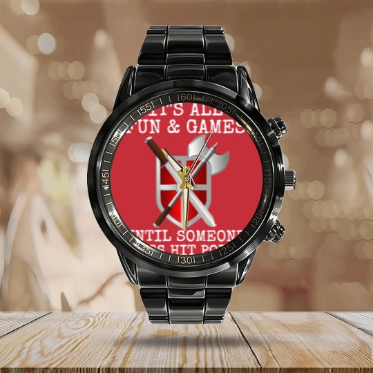 Discover Funny Live Action Role Play Design Calendar Steel Band Watch