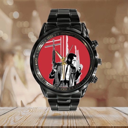 Discover Malcolm Shabbaz X Calendar Steel Band Watch