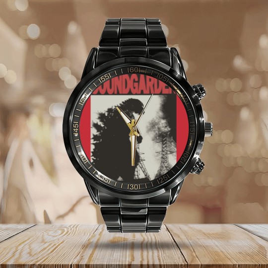 Discover Vintage Soundgarden Calendar Steel Band Watch - Rock Music Calendar Steel Band Watch - Chris Cornell