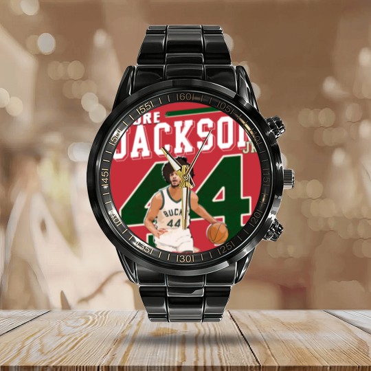 Discover Andre Jackson Jr Calendar Steel Band Watch