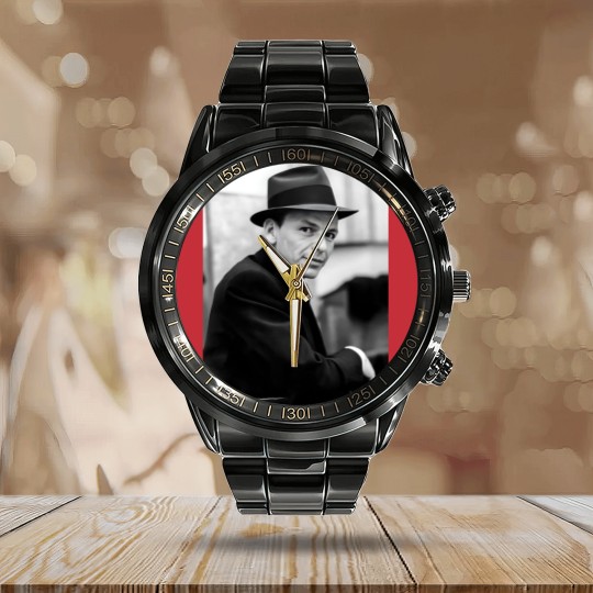 Discover Frank Sinatra Calendar Steel Band Watch