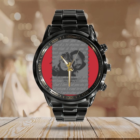 Discover When Harry Met Sally Movie Calendar Steel Band Watch