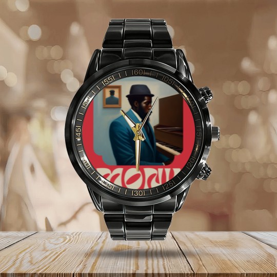 Discover THELONIUS MONK Calendar Steel Band Watch